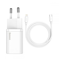 Kit Carregador Baseus Super Si Turbo 20W/25W USB-C: Carregamento Rápido para Android, iPhone e Mais! - imagem 1