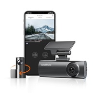 DDPAI N1 Dual Dash Cam: Visão Dupla 1296P+1080P, WiFi, Supercapacitor e Visão Noturna 24h - imagem 2