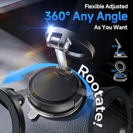ANDERY Suporte de Carro MagSafe: Sucção 78+LBS, Magnético 2400gf e Rotação 360° para iPhone 17 Pro - imagem 5