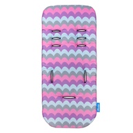 Almofada Clingo Memory Foam Dupla Face: Conforto e Suporte para Carrinho Bebê (Pink) - imagem 1
