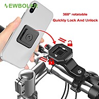Suporte Celular Moto/Bicicleta 360°: Fixação Rápida! - imagem 1