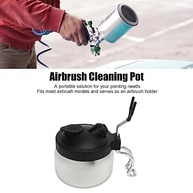 Pote de Limpeza de Aerógrafo com Suporte - Sistema Multifuncional em ABS para Pintura DIY e Profissional - imagem 3
