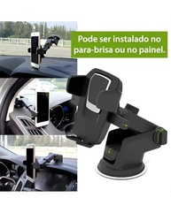 Suporte de Celular Universal para Carro: Ventosa Forte, Rotação 360° e Braço Ajustável para GPS e Smartphones - imagem 4