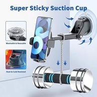 Suporte Veicular Universal GPS Smartphone com Trava Automática Anti Queda - Waze Uber PREMIUM - imagem 3