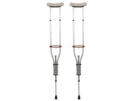 Muleta Axilar Universal Dellamed 3 em 1: Ajuste P, M, G e Suporte até 130kg - imagem 2