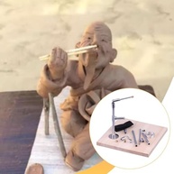 Suporte para Escultura em Argila - Base Ajustável com Acessórios Metálicos para Modelagem Profissional - imagem 3