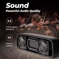 Caixa de Som Bluetooth Tribit XSound Surf: Som Imersivo e Portátil com Graves Potentes | IPX7 Preta - imagem 3