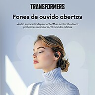 Fone Bluetooth Transformers TF-T63 – Som HD 360° Surround - imagem 2