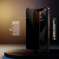 Película Gshield Survivor Privacidade para iPhone 16 Pro Max/17 Pro Max: Proteção e Discrição Garantidas - imagem 5