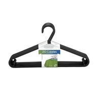 Kit com 20 Cabides Fun Preto - Organize com Estilo e Sustentabilidade - imagem 4