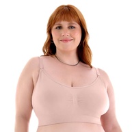 Sutiã Amamentação Plus Size: Conforto Sem Costura - imagem 1