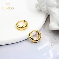 Brincos de Argola Folheada a Platina: Elegância Sutil - imagem 1