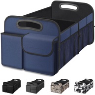 Organizador de Porta-Malas Femuar Grande Capacidade Dobrável e Impermeável - Azul | SUV, Jeep, Sedan - imagem 1