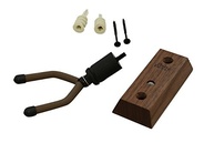Suporte de Parede String Swing para Ukulele e Bandolim - Madeira Nogueira Preta | Elegância e Segurança - imagem 3