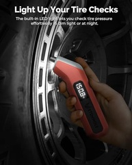 ETENWOLF T300 Plus: Manômetro Digital de Pneus 200 PSI com Precisão Profissional - imagem 5