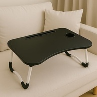 Mesa Dobrável Portátil Premium para Notebook e Laptop com Suporte Tablet e Porta-Copos - imagem 4