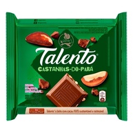 Talento Garoto: 12 Barras de Chocolate ao Leite e Castanha - imagem 1