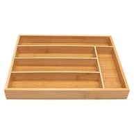 Porta Talheres em Bambu EcoKitchen - 5 Compartimentos, Ecológico e Moderno - imagem 5