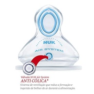 NUK Bico FC Advanced Silicone Líquido Engrossado S2 - Tamanho 2 (6+ Meses) - Conforto e Segurança para Bebês - imagem 4