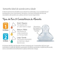 NUK Bico FC Advanced Silicone Líquido Engrossado S2 - Tamanho 2 (6+ Meses) - Conforto e Segurança para Bebês - imagem 5