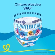 Fralda Pampers Splashers Baby Shark para Piscina Tamanho XG - 10 Unidades - imagem 5