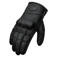 Luva X11 Route 2 Couro: Proteção e Estilo para Motociclistas - Tamanho GG Preto - imagem 2