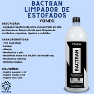 Removedor de Manchas Bactricida 7 em 1 para Carpetes, Tapetes, Sofás e Estofados - Bactran 1,5L Vonixx - imagem 2