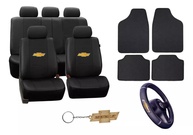 Kit Capa Banco Couro Corsa Classic/Celta + Volante + Tapetes - Proteção e Estilo Premium - imagem 1