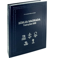 Bíblia Sagrada 5 Traduções SBB: TB, ARC, RA, NAA, NTLH - Edição Comemorativa - imagem 1