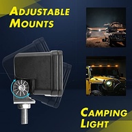 YCHOW-TECH Cápsulas de LED Âmbar CREE 7.6cm - Iluminação Off-Road Potente e Segura - imagem 5