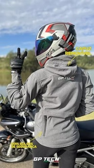Jaqueta GP TECH: Conforto e Segurança para Aventureiros Unissex - imagem 3