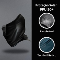 Lenço tubular com máscara facial preta — Tecido resistente aos raios UV e durável, adequado para ciclismo profissional e esportes de alta intensidade - imagem 4