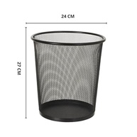 Lixeira de Escritório Aramada 10L em Aço - Design Moderno, Tela Mesh e Base Antiderrapante - imagem 5