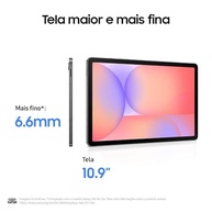 Samsung Tablet Galaxy Tab S10 Lite WiFi, 256GB, 8GB RAM, Tela 10.9", S Pen e Capa Smartbook Cover Inclusas - imagem 3