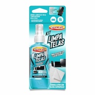 Kit Limpa Telas Luxcar 120ml + Pano: Limpeza Profissional com Álcool Isopropílico - imagem 3