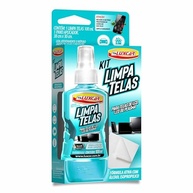 Kit Limpa Telas Luxcar 120ml + Pano: Limpeza Profissional com Álcool Isopropílico - imagem 2