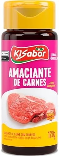 KiSabor, Amaciante de Carnes com Tempero, 120 Gramas - imagem 3