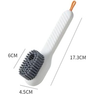 Escova de Limpeza com Dispensador de Sabão Líquido - Multifuncional para Tênis, Calçados e Superfícies - imagem 3