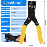 Alicate 2 em 1 para Abraçadeiras: Fixação e Corte Profissional com Tensão Ajustável - imagem 3