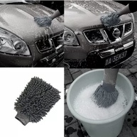 Luva de Microfibra Tentáculos Vonixx: Lavagem Impecável Sem Riscos para Carro, Moto e Caminhão - imagem 3