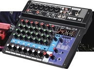 Mesa de Som Teyun A8: Digital 8 Canais com Bluetooth, USB e Reverb Profissional - imagem 2