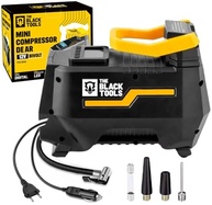 Compressor de Ar Portátil 120W The Black Tools TCM100: Pneu Sempre Cheio, Onde Estiver! - imagem 2