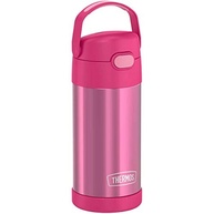 Thermos Garrafa Infantil Carros Funtainer Rosa - Aço Inoxidável 354ml - imagem 4