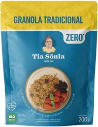Tia Sônia, Granola Integral Zero Adição de Açúcar Tradic Tia Sônia 200g - imagem 1