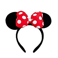 Tiara Minnie com LED e Laço Vermelho: Brilho e Charme para Festas - imagem 1