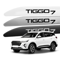 Friso Lateral Porta Tiggo 7 2020-2025 Facão Pintado Original com Adesivo - imagem 1