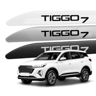 Friso Lateral Porta Tiggo 7 2020-2025 Facão Pintado Original com Adesivo - imagem 2