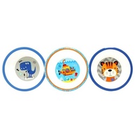 Kit 3 Bowls Infantil Tigre/Dino/Submarino - Clingo | Estampas Divertidas, Seguras e Práticas - imagem 2