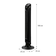 Ventilador de Torre Arno Eole Infinite NEOL 110V - Oscilação 180°, 3 Velocidades, Timer e Design Premium - imagem 3