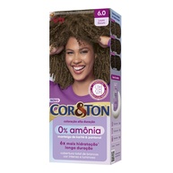 Tintura Louro Escuro 6.0 Cor&Ton: Sem Amônia! - imagem 1